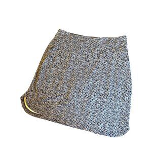 Peter Millar 50 SPF Golf Pickleball Tennis Skort Manic Print Small Blue Athletic